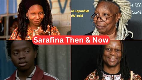 Sarafina cast then and now 2023 with ages - YouTube