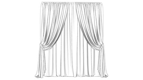 Curtain | 3D Warehouse Door Molding, Moulding, Sketchup Model, 3d ...