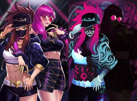 Pin by JacK Gamer sp on League of Legends | Kda fanart, Lol league of legends, League of legends kda