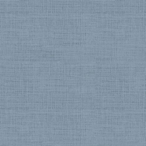 Linen Blue Grey fabric - thistleandfox - Spoonflower