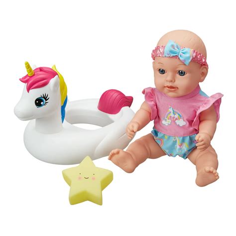 My Sweet Love 12\" Baby Doll with Unicorn Float, 3 Pieces - Walmart.com ...