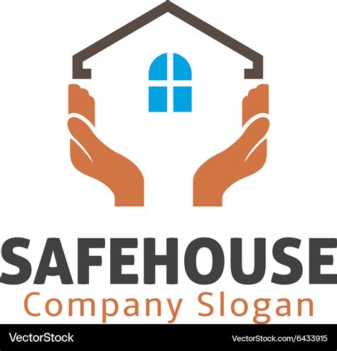 Safe house design Royalty Free Vector Image - VectorStock