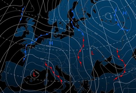 117 Atmospheric Pressure Systems On Weather Maps Images, Stock Photos, 3D objects, & Vectors ...