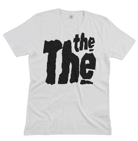 THE THE WHITE T-SHIRT WITH BLACK LOGO | XS, S, M, L and XL