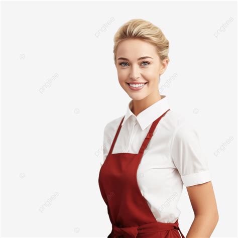 Portrait Of Waitress Using Coffee Maker At Cafeteria During Christmas, Restaurant Owner, Barista ...