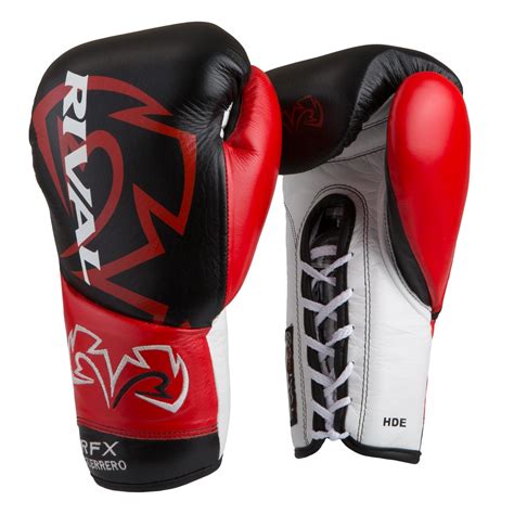 Rival RFX Guerrero Pro Fight Gloves - Black/Red