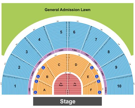 Greek Theatre UC Berkeley Seating Chart - Berkeley