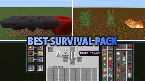 Best Survival Texture Pack Minecraft Texture Pack