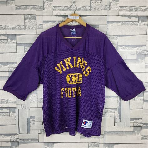 Minnesota Vikings Jersey XX-Large Vintage 90s Champion | Etsy