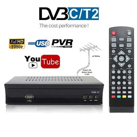 Dvb t2 DVB C Set top Box Digital Tv Box DVB T2 Tuner DVB C For VGA ...