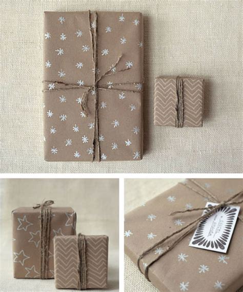 18 Brown Paper Christmas Gift Wrapping Ideas | StayGlam