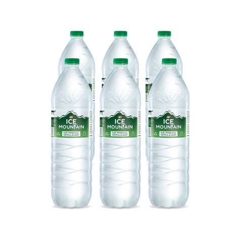 ICE MOUNTAIN Mineral Water Pet 1.5L [1 bottle / 6 bottles / 12 bottles] – UTAR E-Marketplace