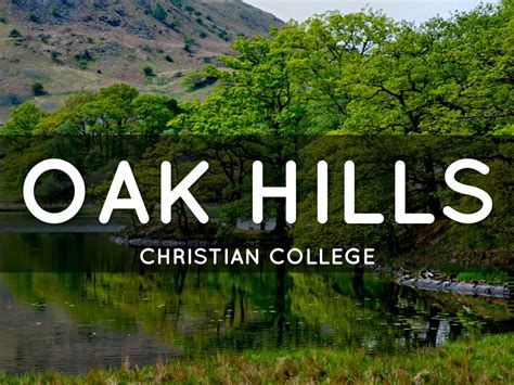 Oak Hills Christian College by Natalie Valdez