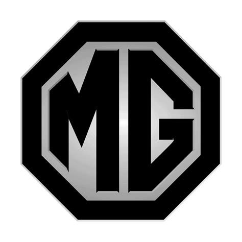 MG Logo Black and White (1) – Brands Logos