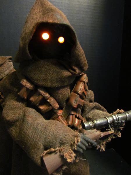 Jawas star wars - light up eyes by mycsculptures on DeviantArt