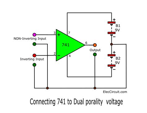 Inverting op amp offset 741 - opecemerald