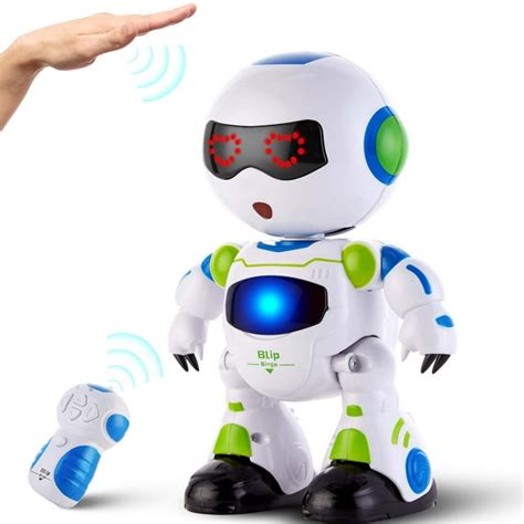 RC Robot Toys for Kids, Walking Singing Dancing Educational Remote ...