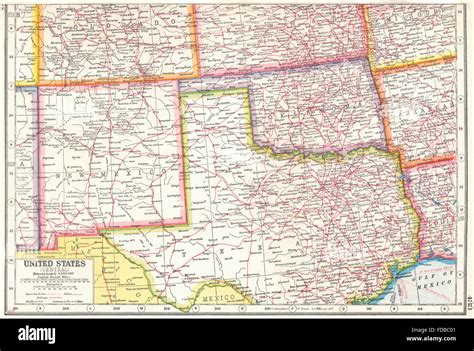 Map Of Texas And Oklahoma Border - Get Latest Map Update