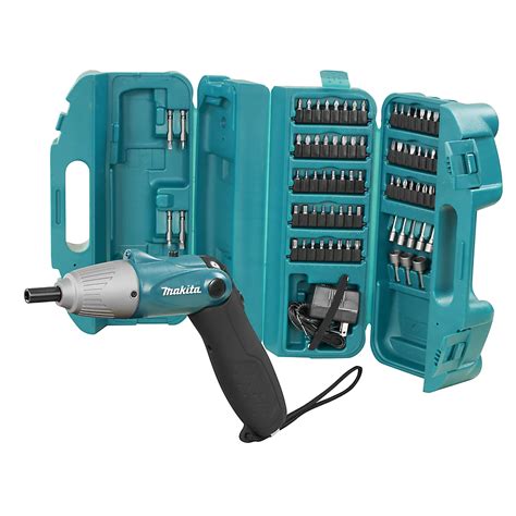 MAKITA 4.8V Cordless Screwdriver with 80-Piece Bit Set | The Home Depot ...