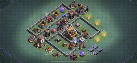 Builder Hall 5 Base Best Builder Hall 5 Base Layout With Link (anti 1, 2, 3 Star) - Mayra Flores