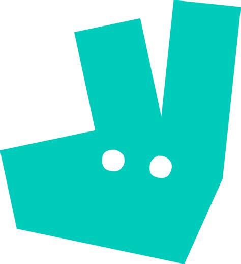 Deliveroo logo in transparent PNG and vectorized SVG formats