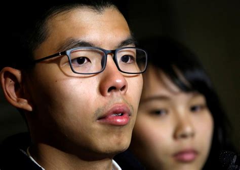 Hong Kong activist Joshua Wong arrested in crackdown on protests, Asia ...