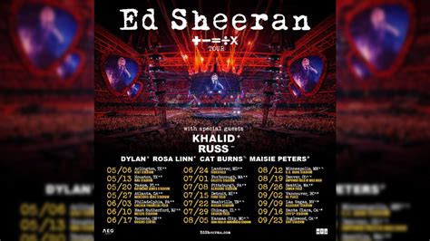 Ed Sheeran Gillette Stadium Tour Date Info – NBC Boston