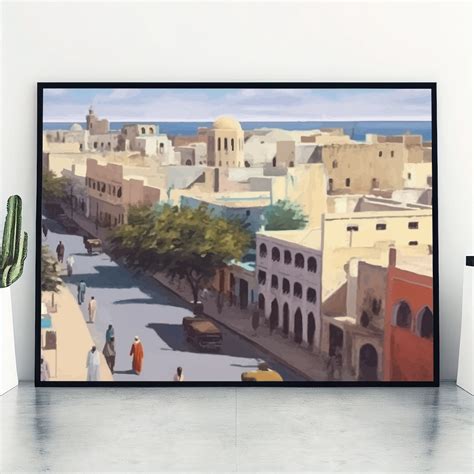 Somali Art, Somalia Travel Print, Mogadishu Wall Art, Somalia Poster ...