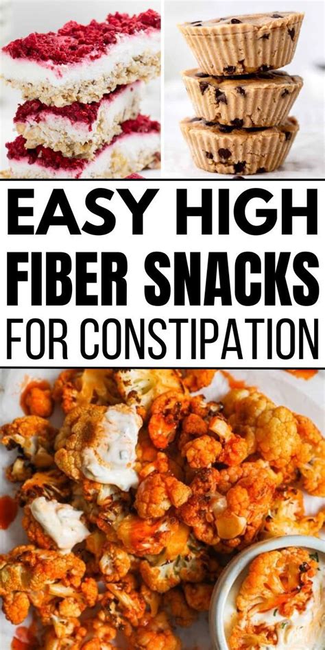 23 Healthy High Fiber Snacks for Constipation em 2024