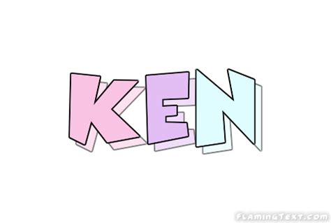 Ken Logo | Free Name Design Tool from Flaming Text