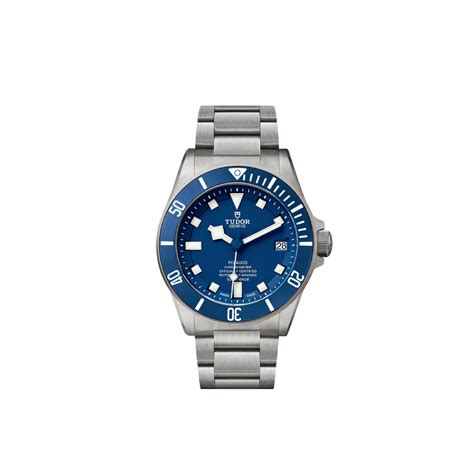 TUDOR Pelagos 42MM with blue dial and bezel on titanium bracelet ...