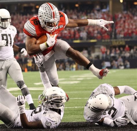 Ohio State Buckeyes and Ezekiel Elliott run away from Oregon in ...