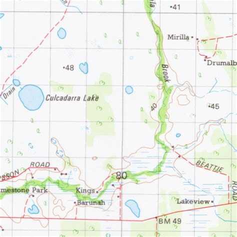 Gingin (2035) Map by Geoscience Australia | Avenza Maps