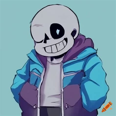 Sans character from undertale on Craiyon