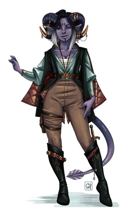 Pin on tieflings