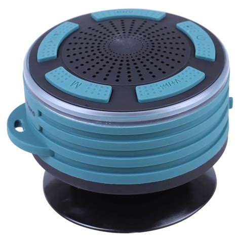 Wireless Waterpoof Bluetooth Speaker Shower Radios with Light,Small ...