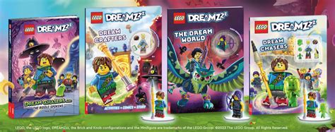 Upcoming LEGO DREAMZzz books with minifigures revealed