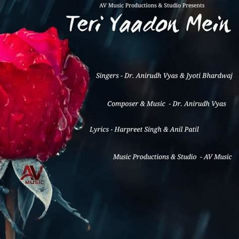 Teri Yaadon Mein Song Download: Teri Yaadon Mein MP3 Song Online Free on Gaana.com