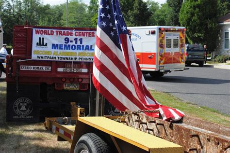 Second Alarmers Rescue Squad Brings 9/11 Beam to Whitpain for ...