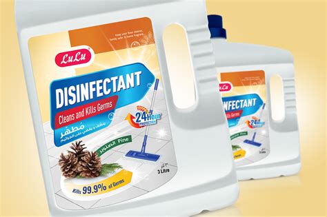 Disinfectant Package label Design | Behance