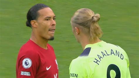 Haaland vs Van Dijk - YouTube