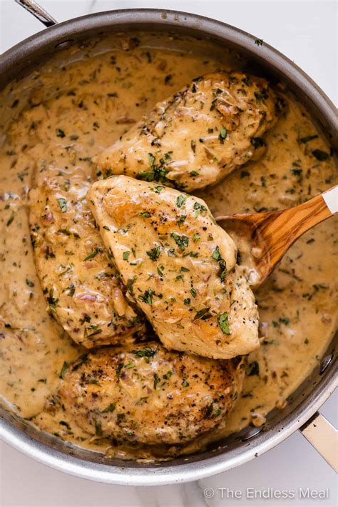 Creamy Tarragon Chicken - The Endless Meal®