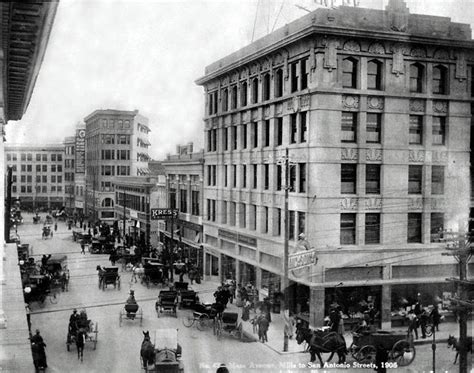 Downtown El Paso in 1908 in Texas image - Free stock photo - Public ...