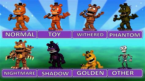 What fnaf characters did not make it in the game fnaf characters ...