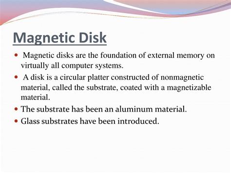 PPT - Magnetic Disk PowerPoint Presentation, free download - ID:2043508