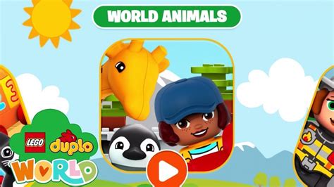 LEGO DUPLO WORLD - Unlock all Games World Animals | iPad Gameplay #2 ...