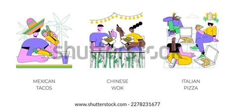 Street Food Isolated Cartoon Vector Illustrations Stock Vector (Royalty ...