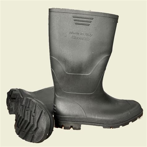 15″ Steel Toe Boots Black • Samaroo's Materials & General LTD