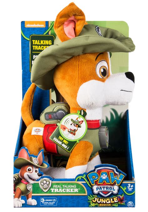 Paw Patrol Tracker Talking Stuffed Toy