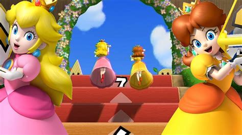 Mario Party 9 Step It Up Peach and Daisy Tie #115 - YouTube